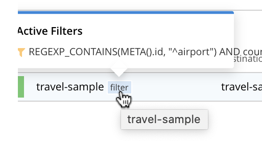 filter xdcr check filter